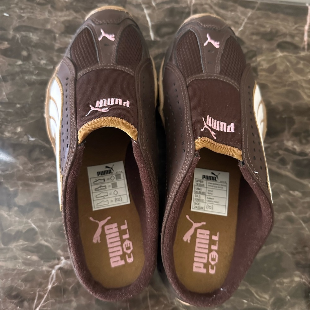 New Puma Wedge Slip On Shoes. 5.5